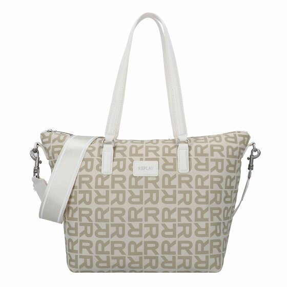 Replay Torba na ramię 35 cm dirty white - sand