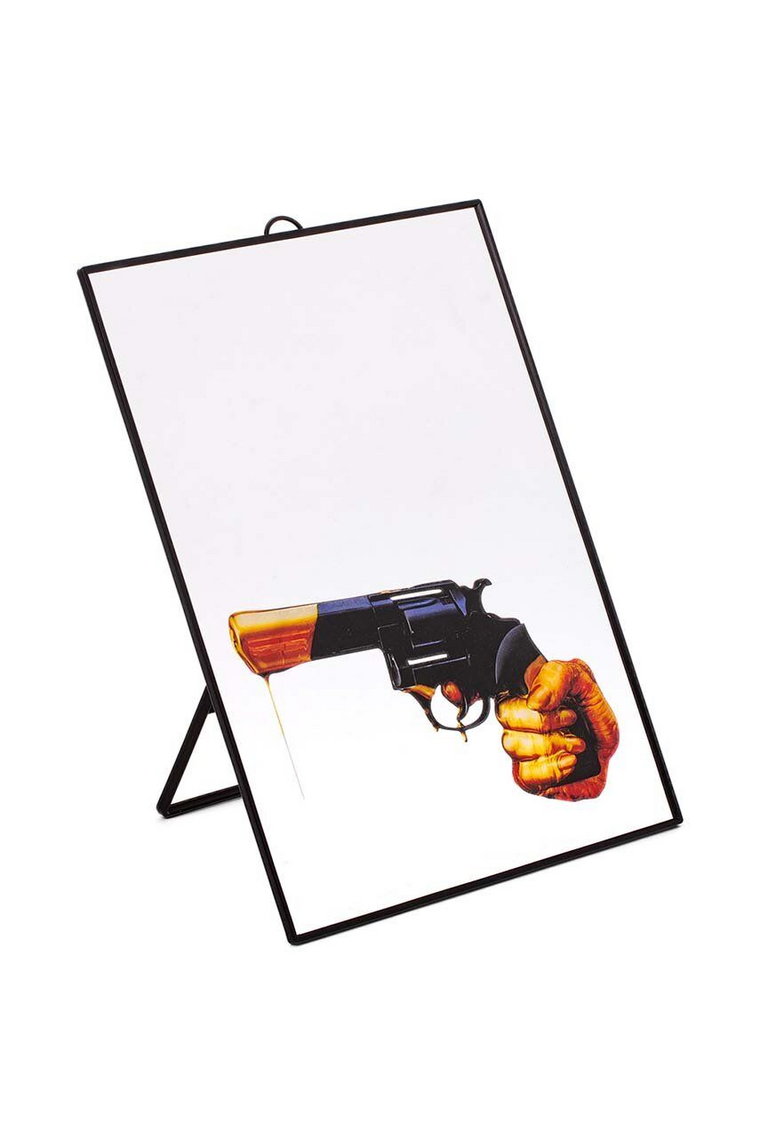 Seletti lustro ścienne Revolver 22,5 x 29,5 cm