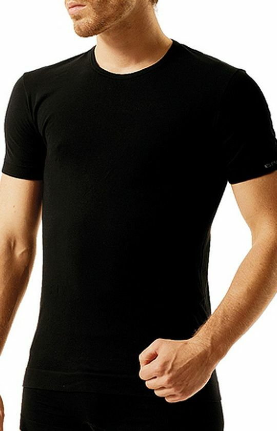 Koszulka męska z krótkim rękawem bezszwowa SS00990, Kolor biały, Rozmiar 2XL, Brubeck