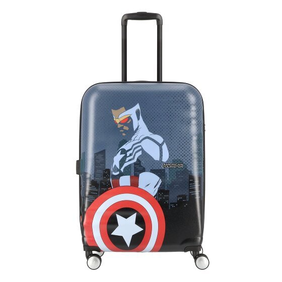 American Tourister Wavebreaker Disney 4 kółka Walizka 67 cm captain america city