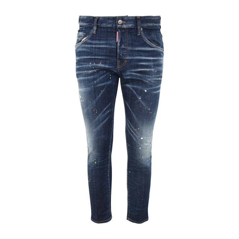 Navy Blue Slim-fit Jeans Dsquared2