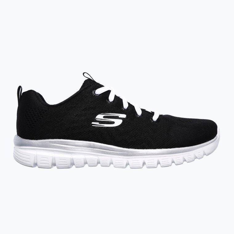 Buty damskie SKECHERS Graceful Get Connected black/white