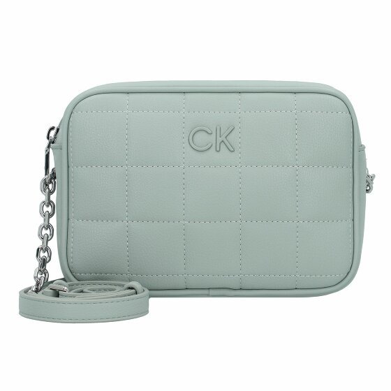 Calvin Klein Square Quilt Torba na ramię 21 cm pigeon