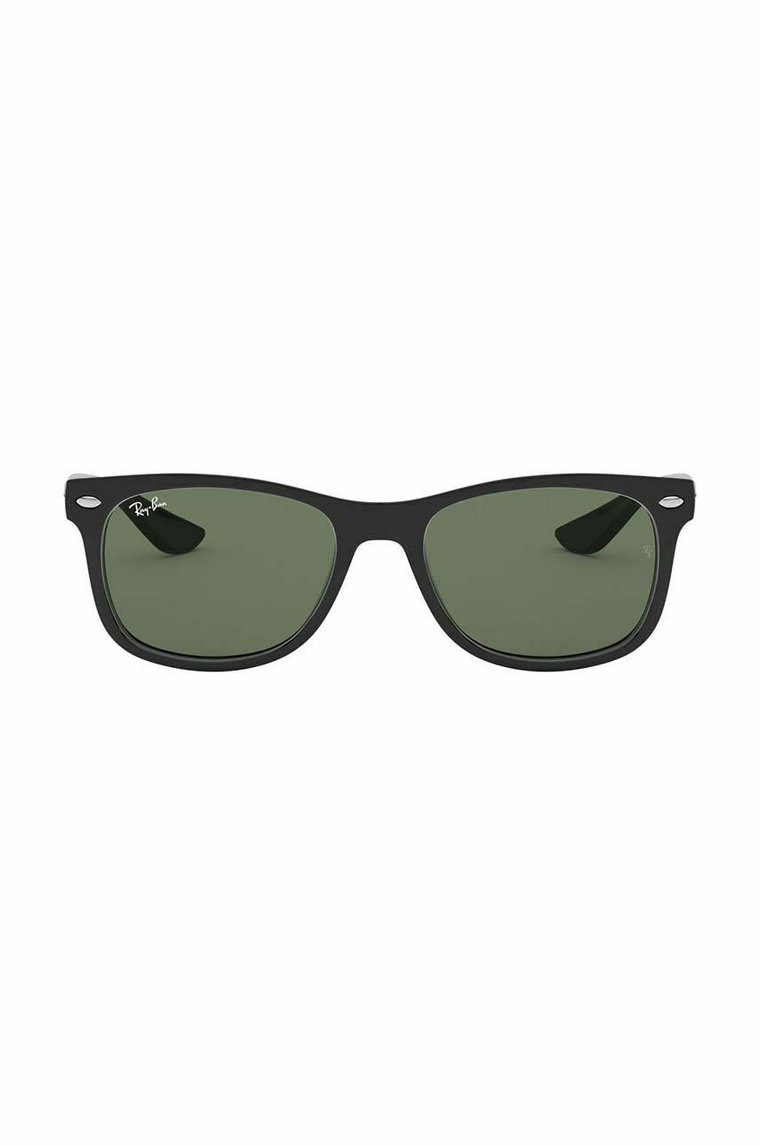 Ray-Ban okulary przeciwsłoneczne dziecięce JUNIOR NEW WAYFARER kolor zielony 0RJ9052S
