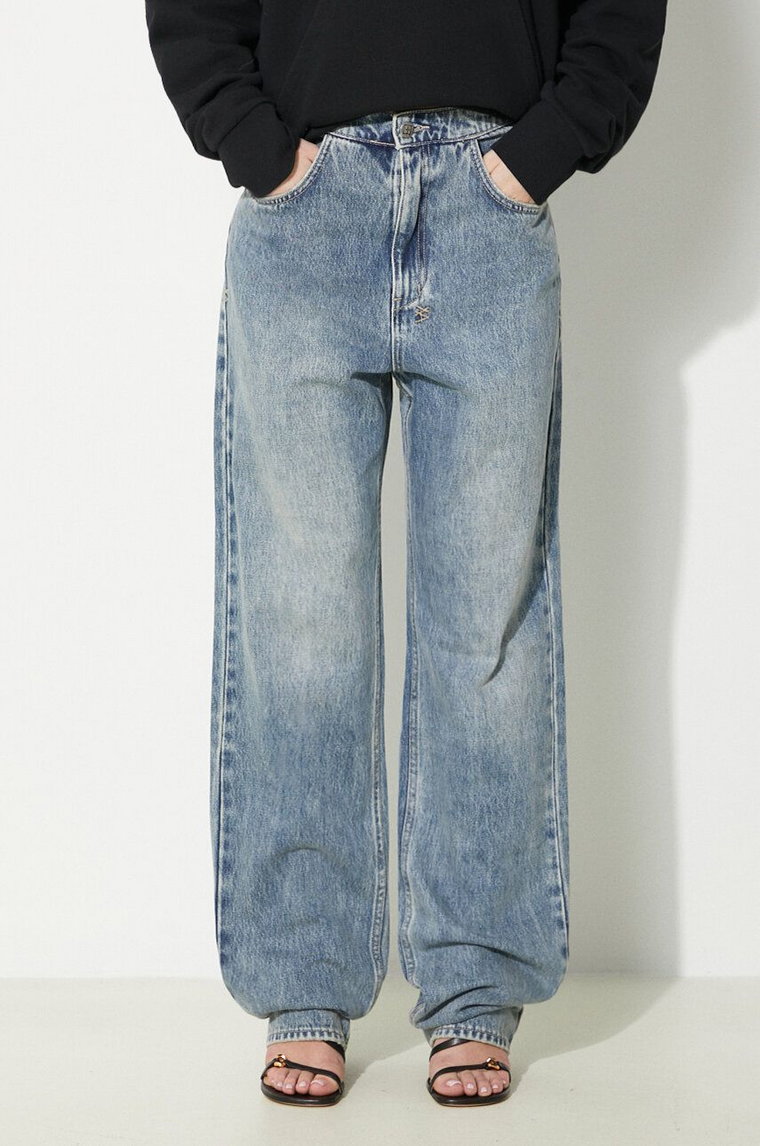 KSUBI jeansy Playback Flipped Overkast damskie high waist WSP24DJ041
