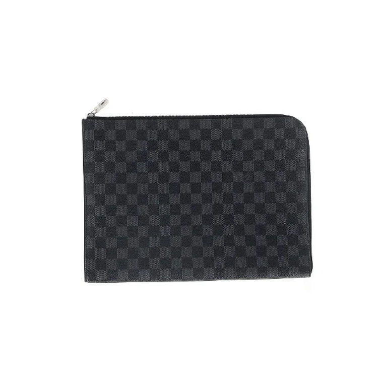 Pre-owned Canvas clutches Louis Vuitton Vintage