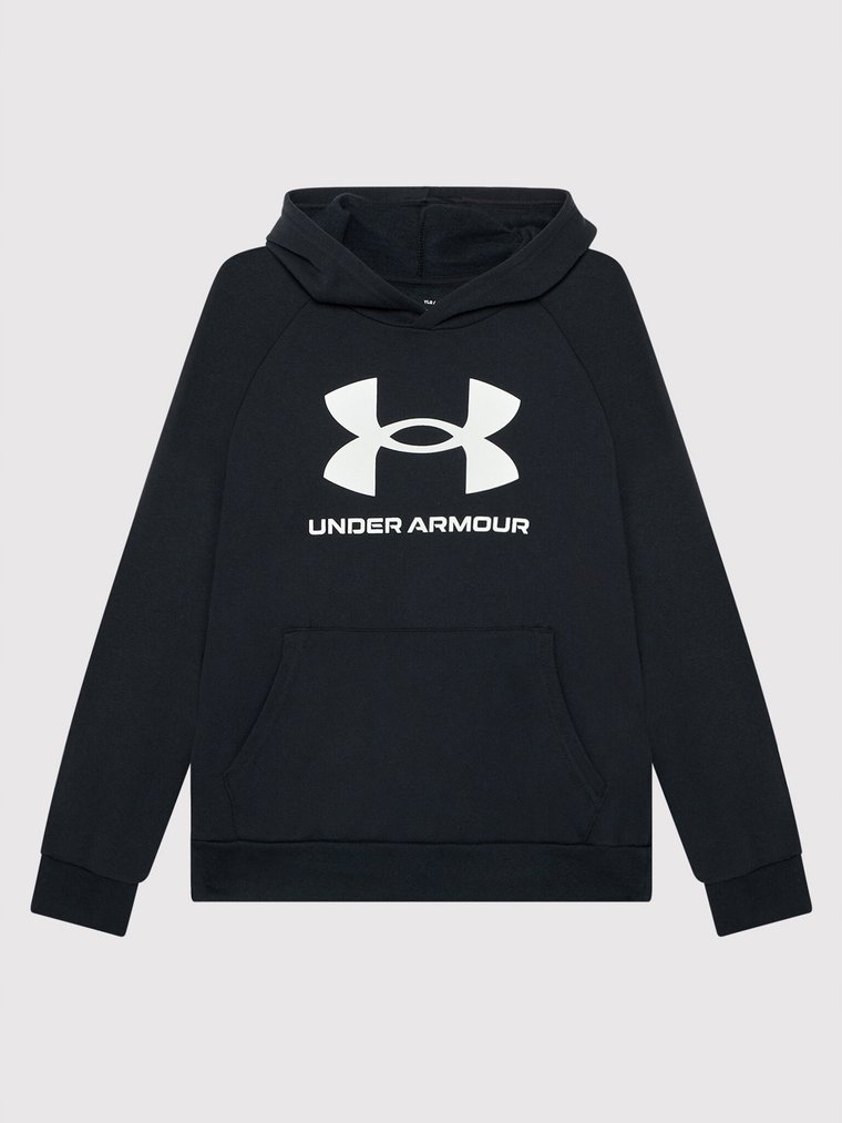 Under Armour Bluza Ua Rival Fleece Big Logo 1357585 Czarny Loose Fit