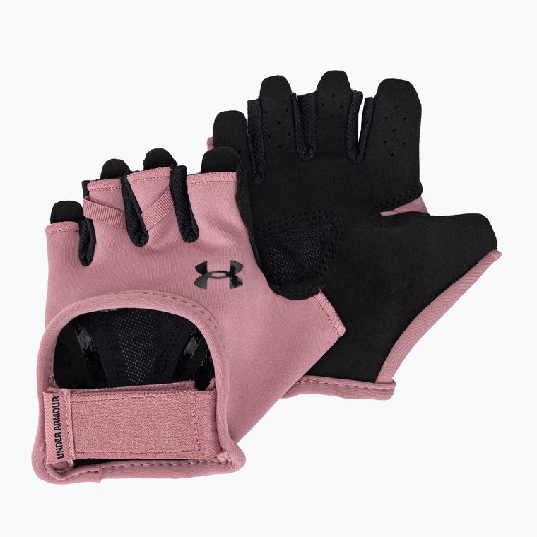 Rękawiczki treningowe damskie Under Armour W'S Training pink elixir/black/black