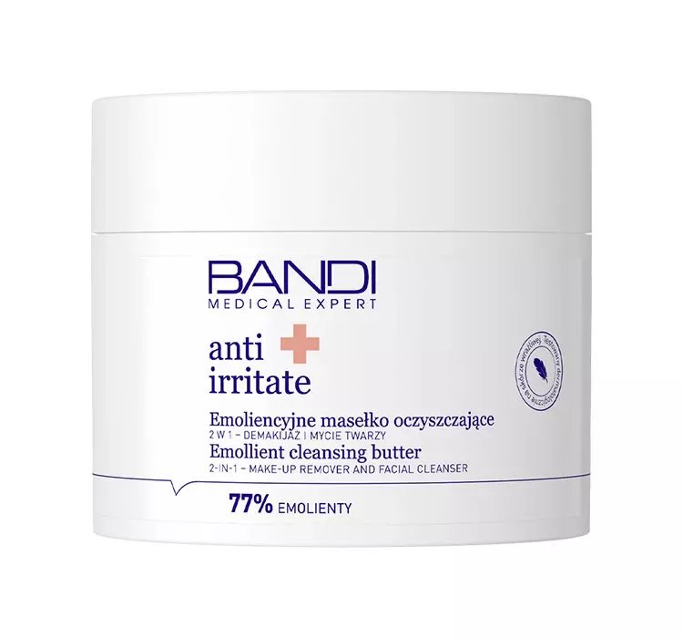 BANDI MEDICAL ANTI IRRITATE EMOLIENCYJNE MASEŁKO OCZYSZCZAJĄCE 2W1 90ML