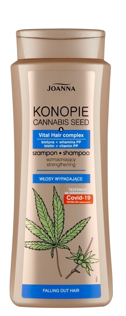 Joanna Konopie - Szampon wzmacniajacy do włosów wypadajacych 400 ml
