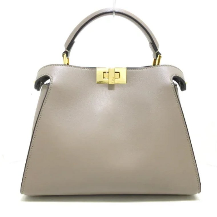 Pre-owned Leather handbags Fendi Vintage