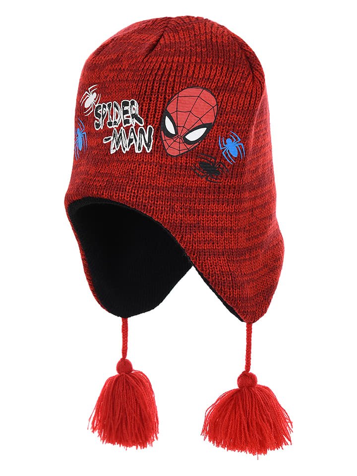 Spiderman Czapka "Spider-man" w kolorze czerwonym