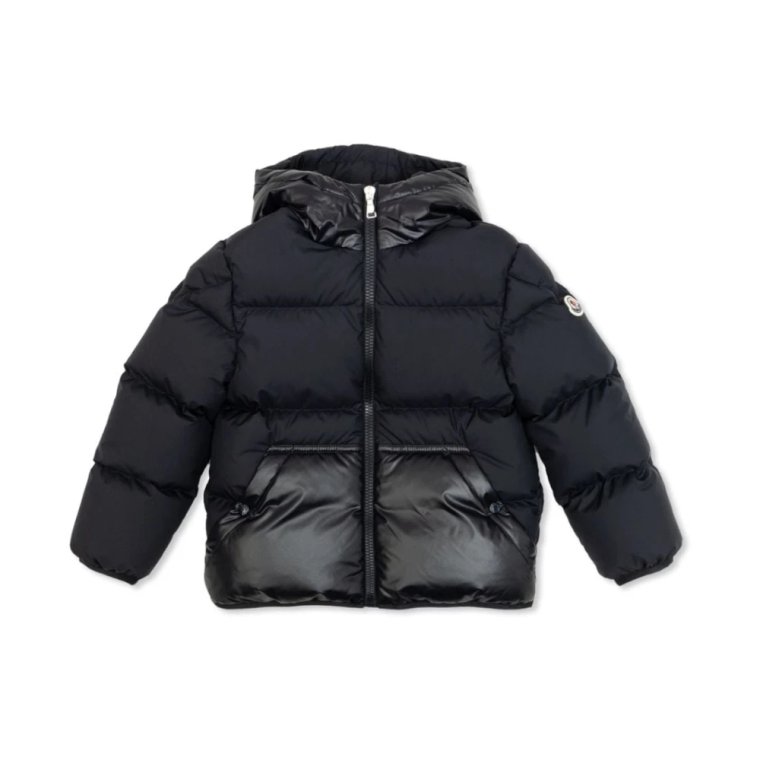 Niebieska parka dla dziewcząt Aw24 Moncler