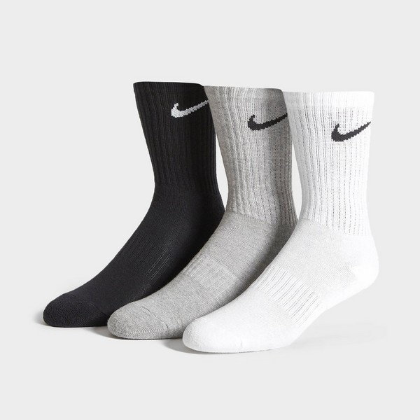 NIKE 3-PACK CUSHIONED CREW SOCKS