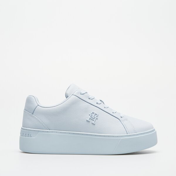 TOMMY HILFIGER PLATFORM COURT SNEAKER NUBUCK