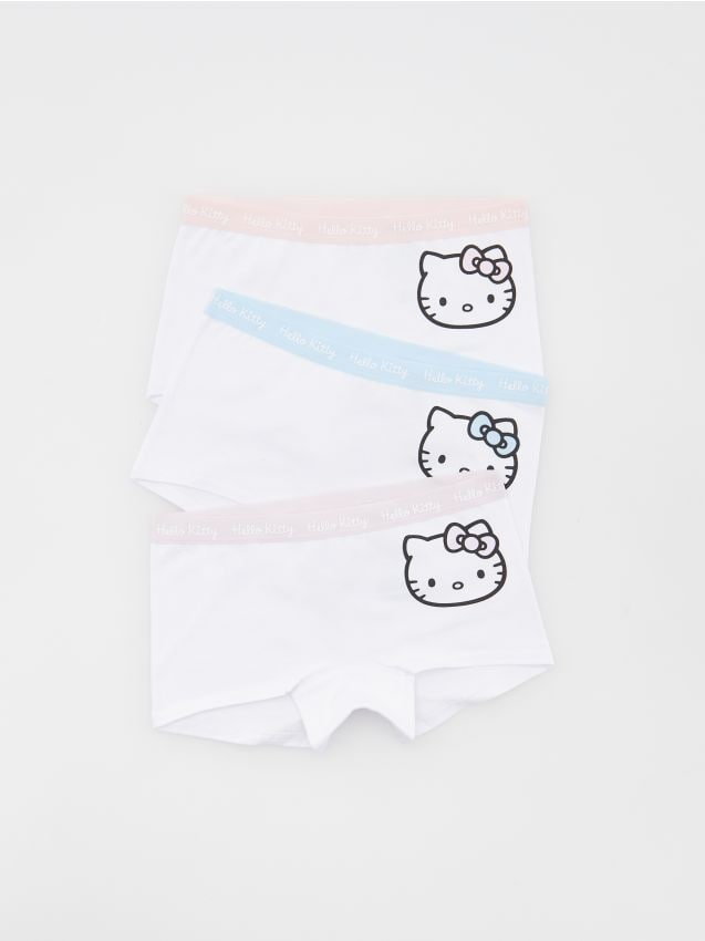 Reserved - Majtki Hello Kitty 3 pack - wielobarwny