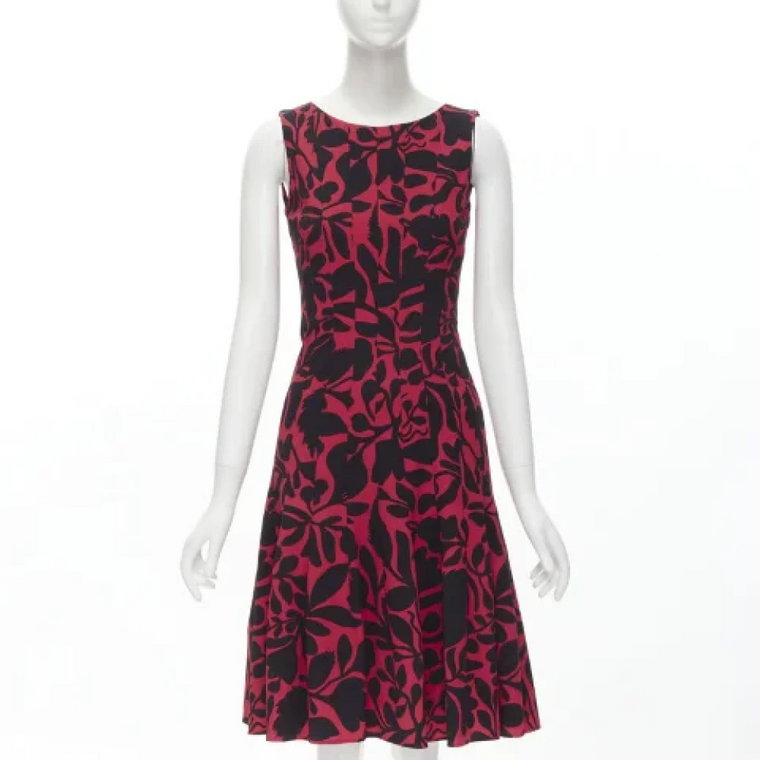 Pre-owned Fabric dresses Oscar De La Renta Pre-owned