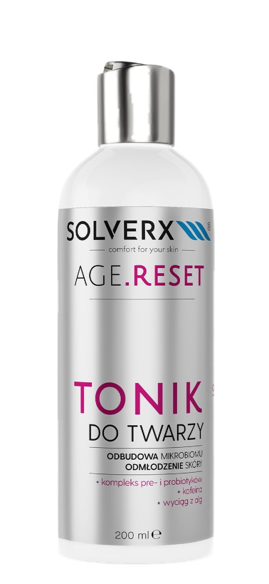 Solverx Age Reset Tonik odbudowujący mikrobiom 200ml