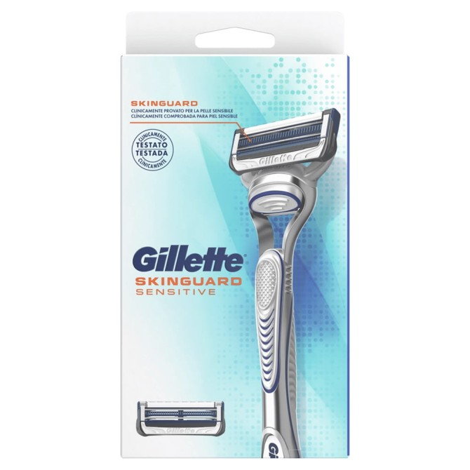 Gillette Skinguard Sensitive maszynka do golenia dla mężczyzn z wymiennym ostrzem