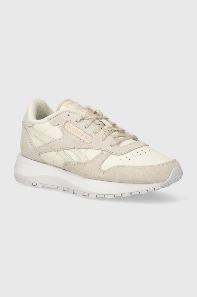 Reebok Classic sneakersy skórzane Classic Leather kolor szary 100074461