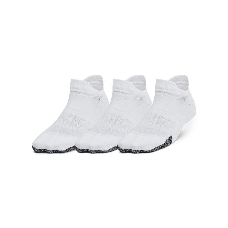 Damskie skarpetki treningowe (3-pack) Under Armour Womens UA Breathe 3pk Ns Tab - białe