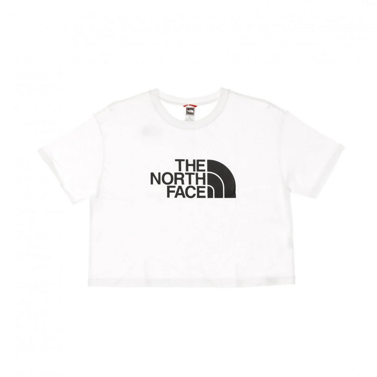 Cropped Easy Tee - Biały The North Face