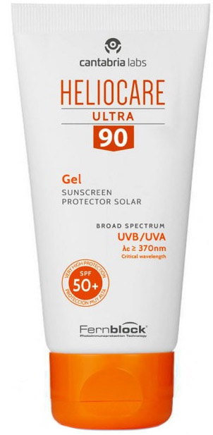 Żel przeciwsłonieczny Heliocare Ultra gel 90 SPF50+ 50 ml (8470003935876). Kosmetyki do ochrony przeciwsłonecznej
