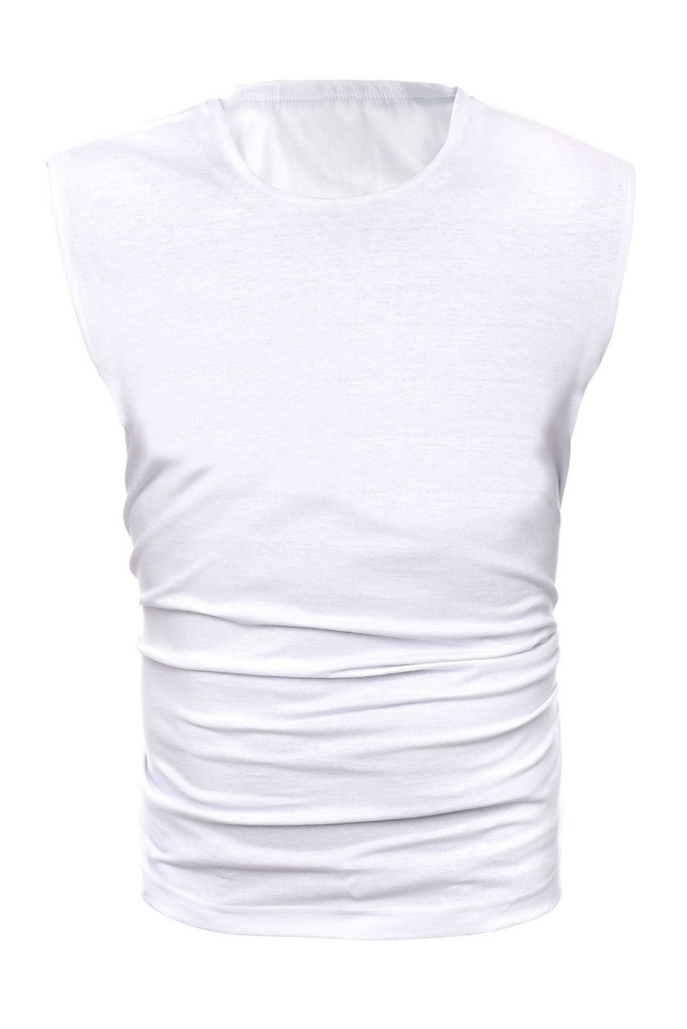 Koszulka bezrękawnik am20 - biała