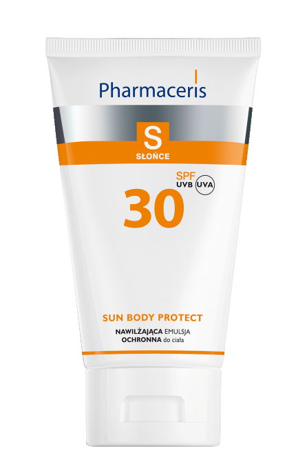 PHARMACERIS S SUN BODY PROTECT Nawilżająca emulsja ochronna do ciała SPF 30 - 150 ml