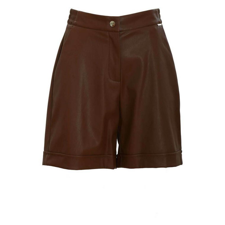 Pant.spalmato Brown Liu Jo