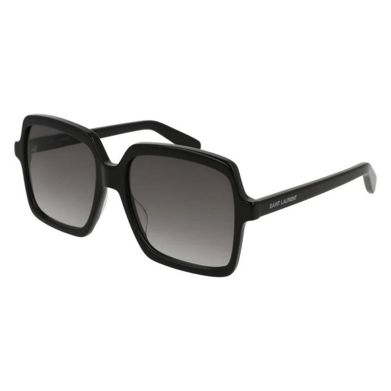 Klasyczne czarne okulary przeciwsłoneczne dla kobiet Saint Laurent