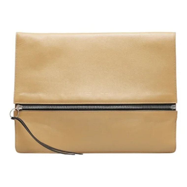 Pre-owned Leather clutches Celine Vintage