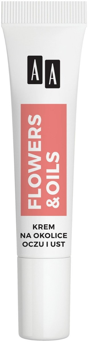 AA Flowers & Oils 65+ Efekt Liftingu Krem przeciwzmarszczkowy na okolice oczu i ust 15ml