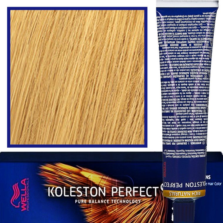 Wella Koleston Me Farba do włosów 60ml 10/3 Złoty Bardzo Bardzo Jasny Blond