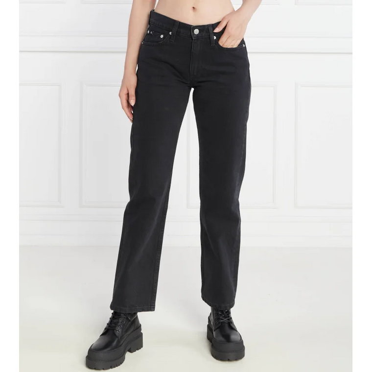 CALVIN KLEIN JEANS Jeansy | Straight fit | low rise