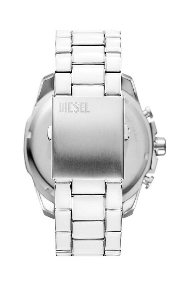 Diesel zegarek męski kolor srebrny
