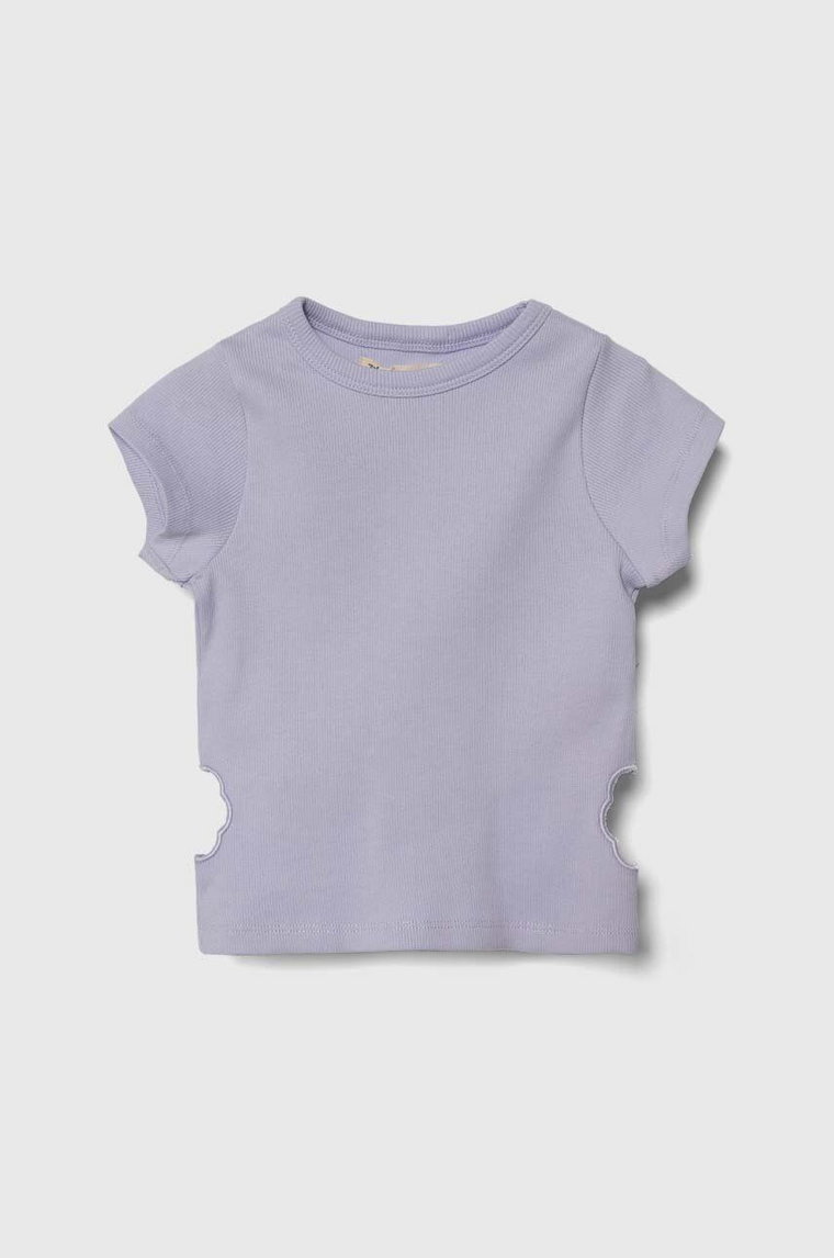 zippy t-shirt dziecięcy kolor fioletowy