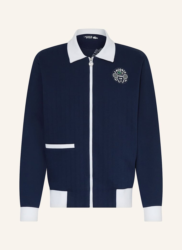 Lacoste Kurtka Treningowa Heritage blau