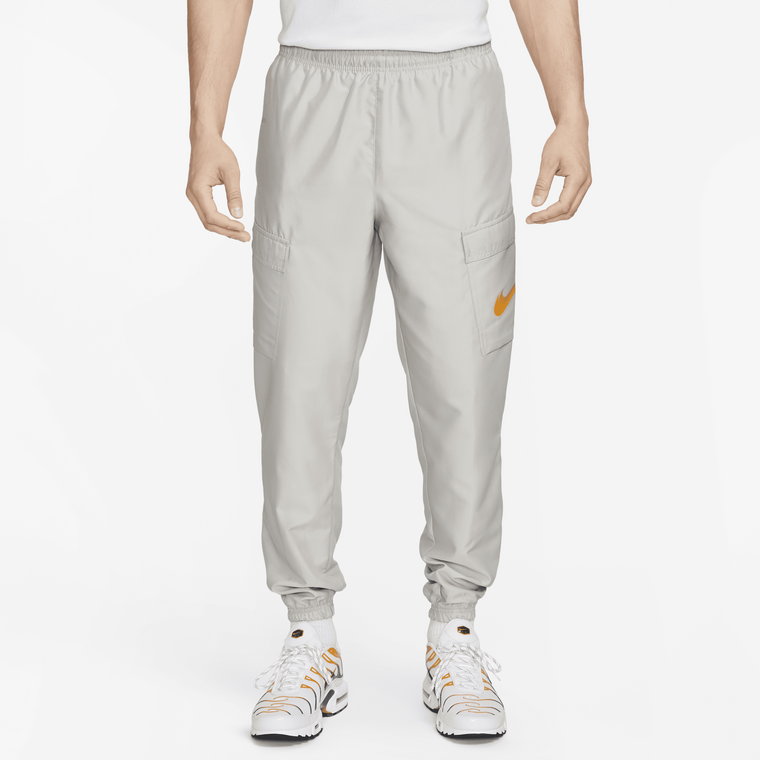 Męskie bojówki z tkaniny Nike Sportswear - Niebieski