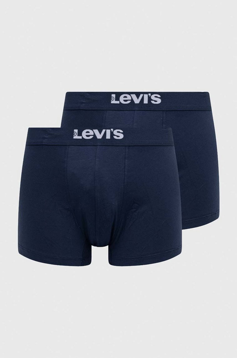 Levi's bokserki 2-pack męskie kolor granatowy 37149.0810-006