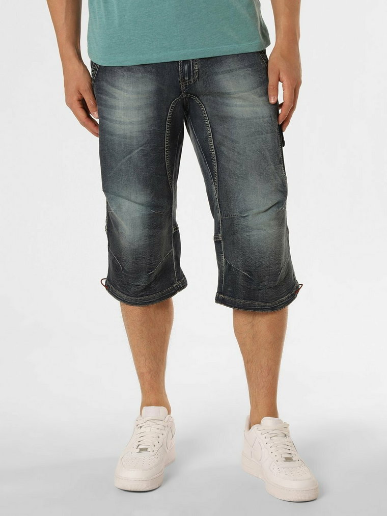 Timezone - Męskie spodenki jeansowe  ConnorTZ, niebieski