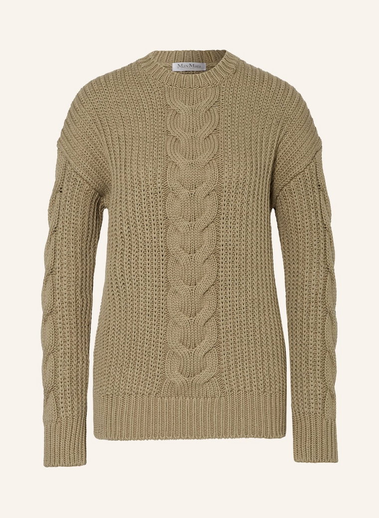 Max Mara Sweter Acciaio beige