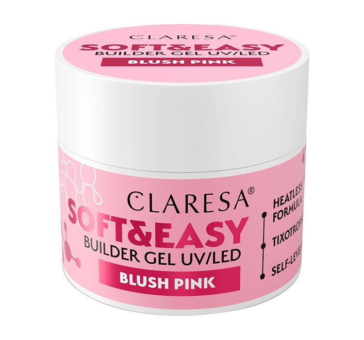 Claresa Soft & Easy żel budujący Blush Pink 90g