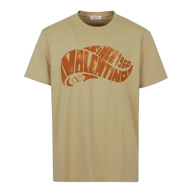 T-Shirt Jersey Print Surf Valentino