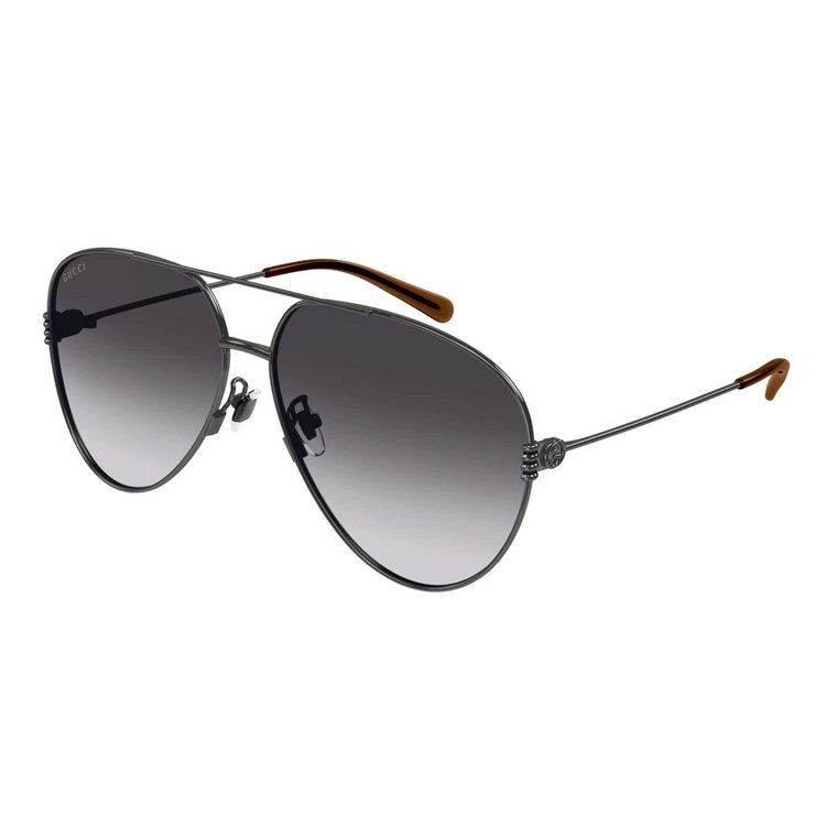 Stylish Sunglasses with Blue Brown Lenses Gucci