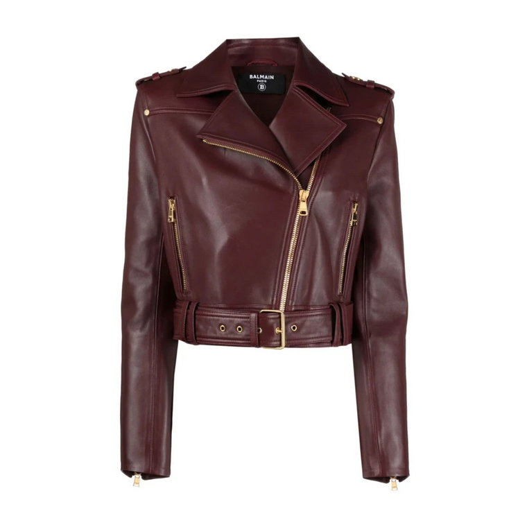 Leather Jackets Balmain