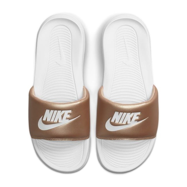 Klapki Nike Victori One Slide W CN9677-900 beżowy