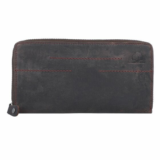 Greenburry Vintage Revival Wallet Leather 19 cm tobacco