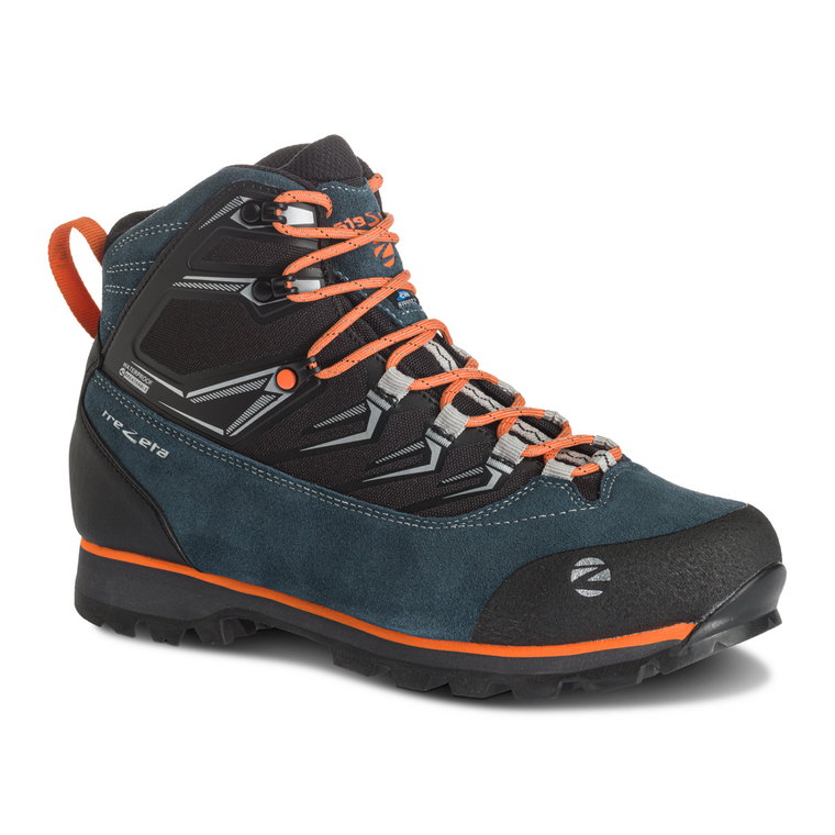 Męskie buty trekkingowe Trezeta Aoraki WP blue ink/orange - 8