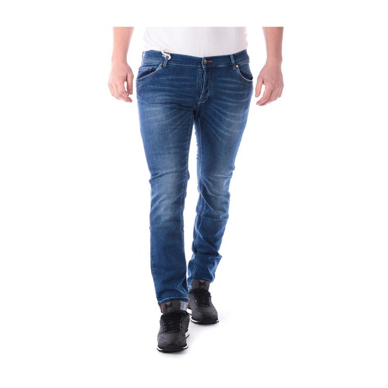 Slim-fit Jeans Dżinsowe dla Mężczyzn Daniele Alessandrini